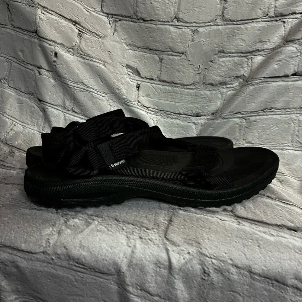Teva Men's Black Hurricane XLT Gorpcore Outdoor Hiking Adjustable Sandals Sz 14‎